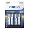 Comprar PHILIPS - ULTRA ALKALINE PILA AA LR6 BLISTER*4 al mejor precio - Envíos Discretos