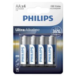 Comprar PHILIPS - ULTRA ALKALINE PILA AA LR6 BLISTER*4 al mejor precio - Envíos Discretos