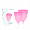 Comprar STERCUP - PACK COPA MENSTRUAL SILICONA FDA TALLA S + L ROSA al mejor precio - Envíos Discretos