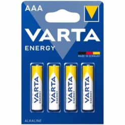 Comprar VARTA - ENERGY PILA ALCALINA AAA LR03 BLISTER*4 al mejor precio - Envíos Discretos