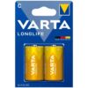 Comprar VARTA - LONGLIFE PILA ALCALINA C LR14 BLISTER*2 al mejor precio - Envíos Discretos