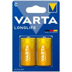 Comprar VARTA - LONGLIFE PILA ALCALINA C LR14 BLISTER*2 al mejor precio - Envíos Discretos