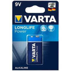 Comprar VARTA - LONGLIFE POWER PILA ALCALINA 9V LR61 BLISTER*1 al mejor precio - Envíos Discretos