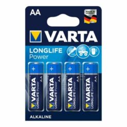 Comprar VARTA - LONGLIFE POWER PILA ALCALINA AA LR6 BLISTER*4 al mejor precio - Envíos Discretos