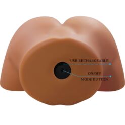 Comprar CRAZY BULL - GERIANN TRASERO FEMENINO REALISTA VIBRADOR & SUCCIONADOR CON SONIDO 5.5 KG al mejor precio - Envíos Discretos
