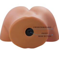 Comprar CRAZY BULL - ILANA TRASERO FEMENINO REALISTA VIBRADOR & SUCCIONADOR CON SONIDO 6.8 KG al mejor precio - Envíos Discretos
