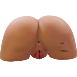 Comprar CRAZY BULL - ILANA TRASERO FEMENINO REALISTA VIBRADOR & SUCCIONADOR CON SONIDO 6.8 KG al mejor precio - Envíos Discretos