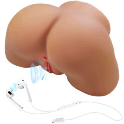 Comprar CRAZY BULL - ILANA TRASERO FEMENINO REALISTA VIBRADOR & SUCCIONADOR CON SONIDO 6.8 KG al mejor precio - Envíos Discretos