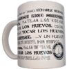 Comprar DIABLO PICANTE - TAZA BLANCA DE SINÓNIMOS HUEVOS 370 ML al mejor precio - Envíos Discretos