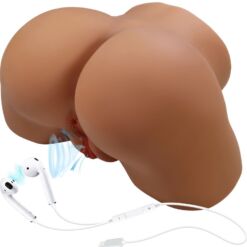 CRAZY BULL - GERIANN TRASERO FEMENINO REALISTA VIBRADOR & SUCCIONADOR CON SONIDO 5.5 KG - piKanteo | Despierta tu lado más piKante