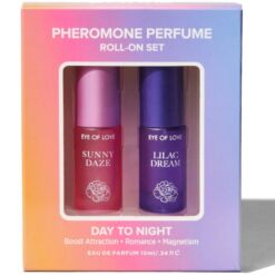 EYE OF LOVE - BLOOM SET DE PERFUME ROLL-ON CON FEROMONAS DE DÍA A NOCHE 2 X 5 ML - piKanteo | Despierta tu lado más piKante