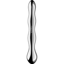 SATISFYER - COSMIC CREST 2 DILDO ACERO INOXIDABLE DOBLE USO - piKanteo | Despierta tu lado más piKante