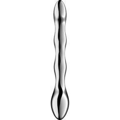 Alternative view of SATISFYER - COSMIC CREST 2 DILDO ACERO INOXIDABLE DOBLE USO