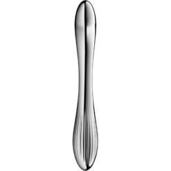 Alternative view of SATISFYER - PURE GRAVITY 1 DILDO ACERO INOXIDABLE DOBLE USO