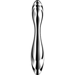 Alternative view of SATISFYER - PURE GRAVITY 2 DILDO ACERO INOXIDABLE DOBLE USO