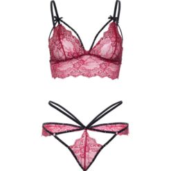 LEG AVENUE - 81623 SET SUJETADOR + TANGA BURDEOS TALLA S - piKanteo | Despierta tu lado más piKante Comprar LEG AVENUE - 81623 SET SUJETADOR + TANGA BURDEOS TALLA S al mejor precio - Envíos Discretos