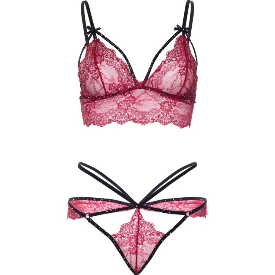 LEG AVENUE - 81623 SET SUJETADOR + TANGA BURDEOS TALLA S - piKanteo | Despierta tu lado más piKante Comprar LEG AVENUE - 81623 SET SUJETADOR + TANGA BURDEOS TALLA S al mejor precio - Envíos Discretos