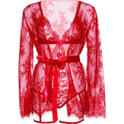 LEG AVENUE - 86123 SET BODY + BATA DE LIGUERO ROJO TALLA M - piKanteo | Despierta tu lado más piKante Comprar LEG AVENUE - 86123 SET BODY + BATA DE LIGUERO ROJO TALLA M al mejor precio - Envíos Discretos