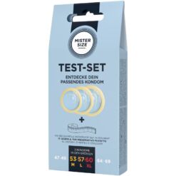 MISTER SIZE - TEST SET 3 PRESERVATIVOS DIFERENTES TALLAS + CINTA MÉTRICA - piKanteo | Despierta tu lado más piKante Comprar MISTER SIZE - TEST SET 3 PRESERVATIVOS DIFERENTES TALLAS + CINTA MÉTRICA al mejor precio - Envíos Discretos