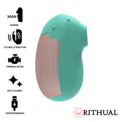 Comprar RITHUAL - SHUSHU 2.0 NEW GENERATION CLITORAL AQUA al mejor precio - Envíos Discretos