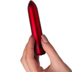 Comprar ROCKS-OFF - BALA VIBRADORA RECARGABLE ROJA al mejor precio - Envíos Discretos