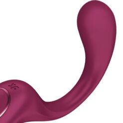 Comprar SATISFYER - G FOR GODDESS 2 VIBRADOR RABBIT BURDEOS al mejor precio - Envíos Discretos