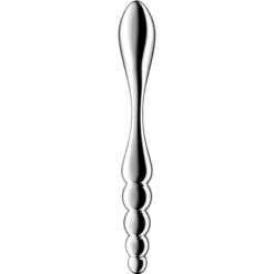 Comprar SATISFYER - STAR FORCE 1 DILDO ACERO INOXIDABLE DOBLE USO al mejor precio - Envíos Discretos
