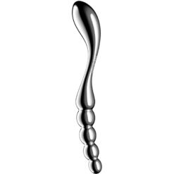 Comprar SATISFYER - STAR FORCE 1 DILDO ACERO INOXIDABLE DOBLE USO al mejor precio - Envíos Discretos