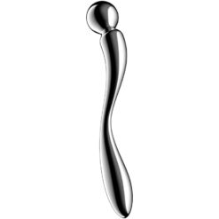 Comprar SATISFYER - STAR FORCE 2 DILDO ACERO INOXIDABLE DOBLE USO al mejor precio - Envíos Discretos
