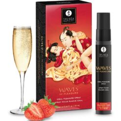 Comprar SHUNGA - WAVES PLEASURE SPRAY ORAL SEDUCTOR FRESA 20 ML al mejor precio - Envíos Discretos