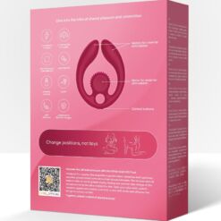 Comprar SNAIL VIBE - GIZI DÚO ESTIMULADOR DE PAREJAS CONTROL REMOTO BURDEOS al mejor precio - Envíos Discretos