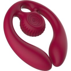 Comprar SNAIL VIBE - GIZI DÚO ESTIMULADOR DE PAREJAS CONTROL REMOTO BURDEOS al mejor precio - Envíos Discretos