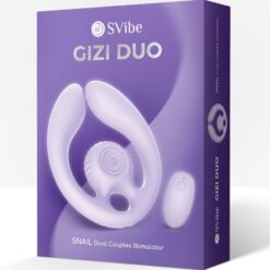 SNAIL VIBE - GIZI DÚO ESTIMULADOR DE PAREJAS CONTROL REMOTO LILA - piKanteo | Despierta tu lado más piKante Comprar SNAIL VIBE - GIZI DÚO ESTIMULADOR DE PAREJAS CONTROL REMOTO LILA al mejor precio - Envíos Discretos
