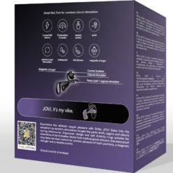 Comprar SNAIL VIBE - JOVI ANILLO DE PAREJA CONTROL REMOTO NEGRO al mejor precio - Envíos Discretos
